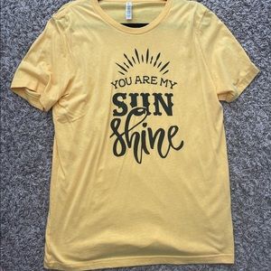 Fun yellow T-shirt
